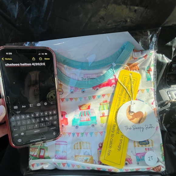 The Sleepy Sloth Food Trucks 2-Piece 3T